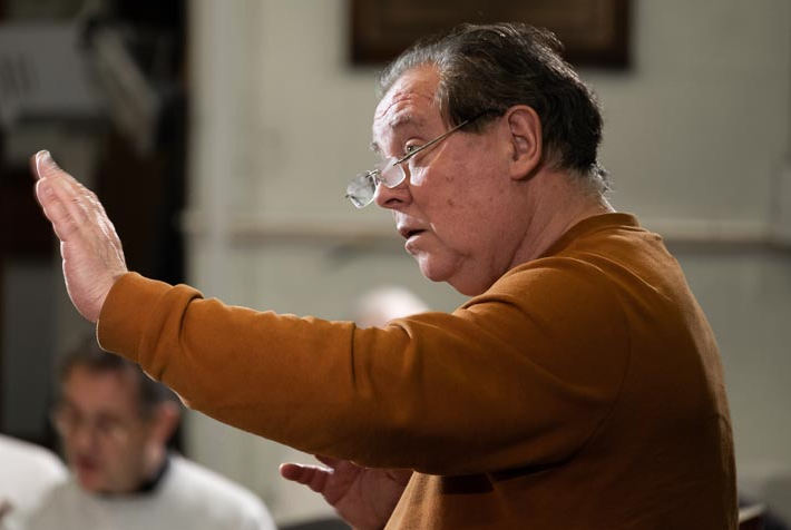 David Lardi, conductor of Finchley Chamber Choir